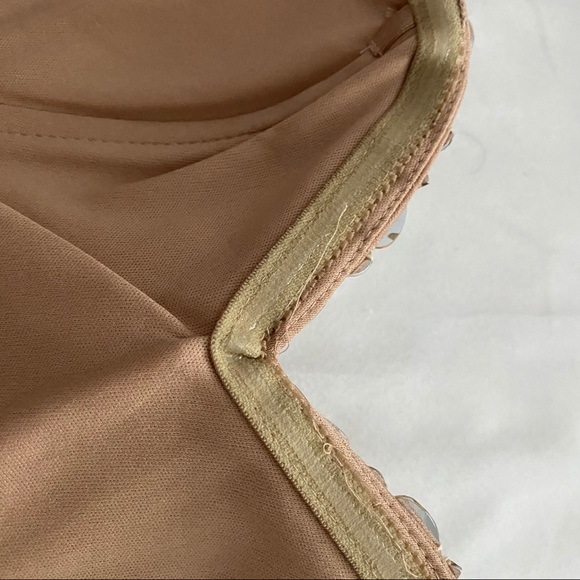 Marciano embellished crystal bustier xs NWT nude - Picture 13 of 15